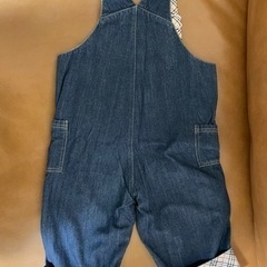 【美品】バーバリー＊オーバーオール＊90サイズの画像
