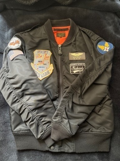 SUBCIETY×AVIREX  L-2Bコラボフライトジャケット