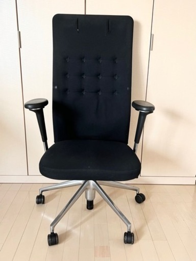 【中古】Vitra ID TrimLチェア ( ヴィトラ トリムL オフィスチェア ワークチェア )黒