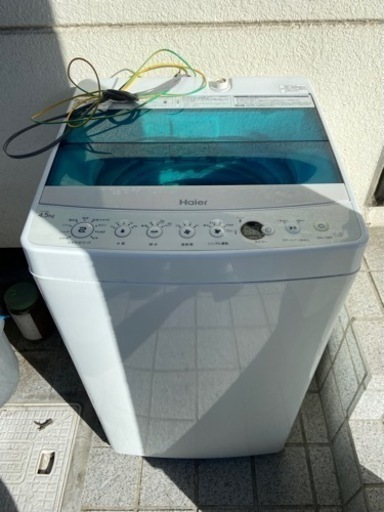 全自動電気洗濯機　2016年製　Haier（ハイアール）製
