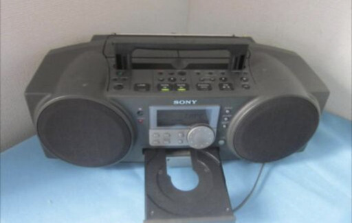 [お取引完了]レアなCDラジカセ※大スピーカーリモコン付き
