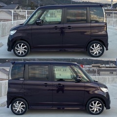 ⭐️コミコミ価格⭐️★車検令和5年9月まで★両側パワスラ★ターボ★社外ナビ★TV視聴可★ETC付き★NISSAN ルークス ハイウェイスター★の画像