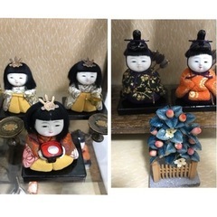 木目込み雛人形の画像