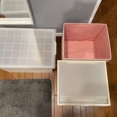 自宅の整理に！収納BOXセット　無印、IKEA