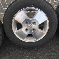 【週末寒波】軽自動車用スタッドレス13インチ