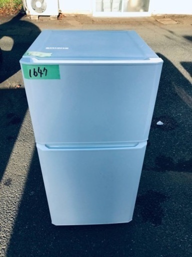 ②1647番 Haier✨冷凍冷蔵庫✨JR-N106K‼️