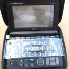 ☆カシオ CASIO XD-K4900 EX-WORD DATAPLUS 9 電子辞書 ケース付◆受験のお供の画像