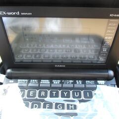 ☆カシオ CASIO XD-K4900 EX-WORD DATAPLUS 9 電子辞書 ケース付◆受験のお供の画像