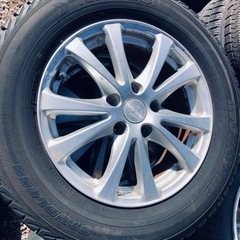 冬タイヤ 215/65R16 アルミ付きスタッドレス バリ山 4本組