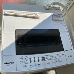 洗濯機あげます。