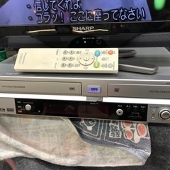 Pionner パイオニア ビデオ一体型 HDD&DVDレコーダー DVR-RT50H 2006年製 HDD160GB VHS→DVD-ダビング可能