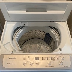 【ジャンク品】Panasonic 洗濯機 5kgの画像