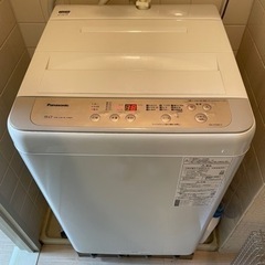 【ジャンク品】Panasonic 洗濯機 5kgの画像
