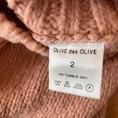 ニット　ベストの画像