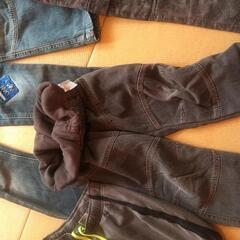 🔴お取引中🔴男児130cm位のズボンセット　　冬にも履ける暖かタイプもあります。の画像