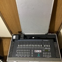 調光卓 DMX-16C コントローラー ケース付の画像