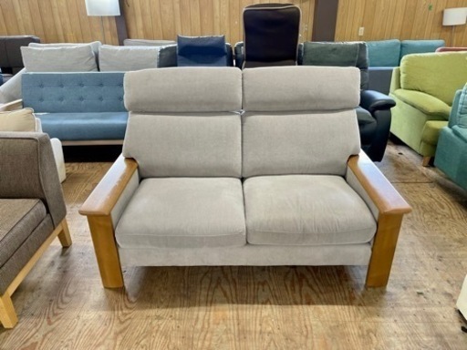 ?激安‼️ ニトリ3人用布張りソファ(NポケットA5WA3 WF-BR)?