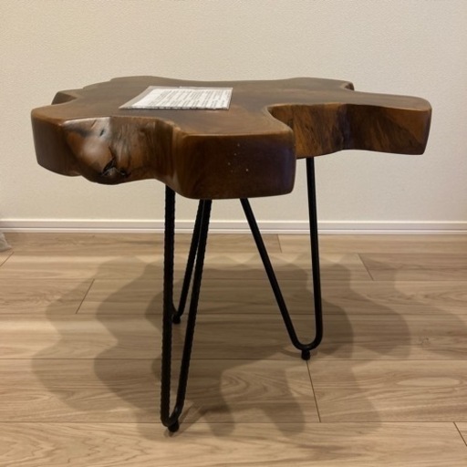 サイドテーブル　ムク　無垢