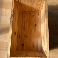 自作木箱　お譲りします！