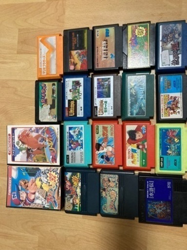 ファミコン、ゲーム19本　