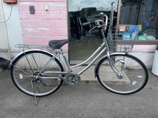 美品　26インチ　6速変速　LEDライト　あさひ