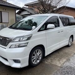 ✔️ヴェルファイア 車検あり！フルセグTV リアTV 両側パワスラ