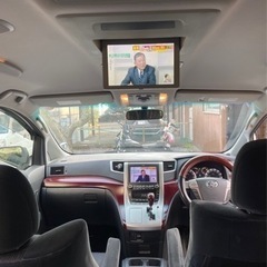✔️ヴェルファイア 車検あり！フルセグTV リアTV 両側パワスラの画像