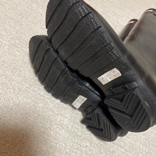 《お話し中》HUNTER ORIGINAL TALL W23499 37 ブラック 新品未使用品➕他おまけ付き♡