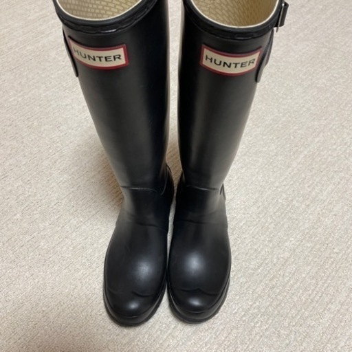 《お話し中》HUNTER ORIGINAL TALL W23499 37 ブラック 新品未使用品➕他おまけ付き♡