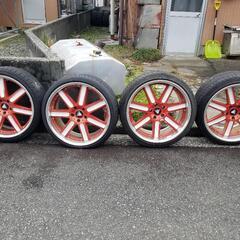 紅白色‼️AUTOCOUTURE ホイール4本セット❕