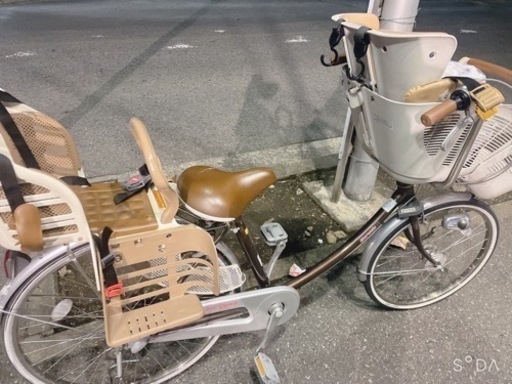 子供二人乗せ　自転車　非電動自転車