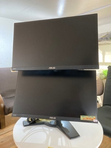 お買い得❗️残り2点❗️【ASUS/PCモニター/品番VC239H】【モニター2枚セット/スタンド付き】2020年製★6ヶ月保証/クリ