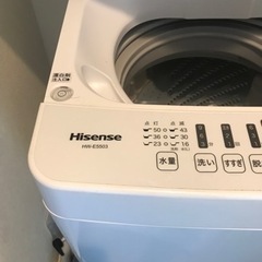 洗濯機　Hisense HW-E5503 の画像