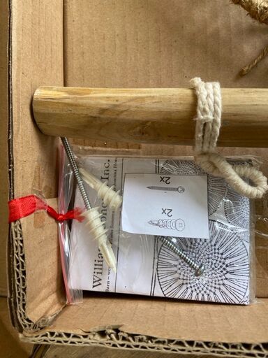 ▼値下げ▼ West Elm マクラメ ウォールアート インテリア雑貨 手織りのタペストリー 参考価格78,000円?自社配送時?代引