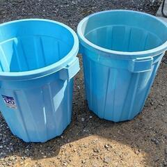 あげます☆ポリバケツ120リットル×2つ※蓋なし