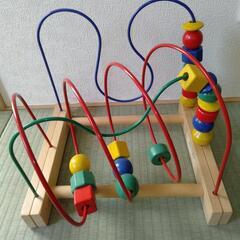 美品[知育玩具]ループビーズコースター IKEAイケアMULAム...