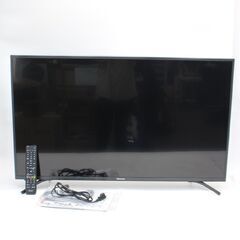 263)【美品】ハイセンス 43型 4K対応液晶テレビ 43F60E 2020年製 Hisense