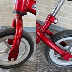 ❗️今月末まで出品❗️最終値下げ！chicco red bullet ストライダー風自転車の画像