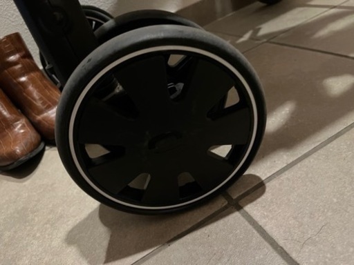 美品　合皮ハンドルカバーつき　Atto ベビーカー　type-S