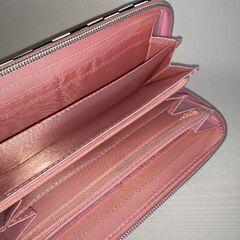 マルサール長財布　白黒チェック系の画像