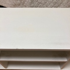 TV台　白　幅90 差し上げます。の画像