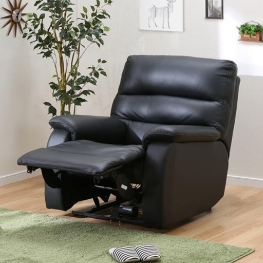 美品 本革 ニトリ ビリーバー3 電動ソファー 1P BELIEVER3