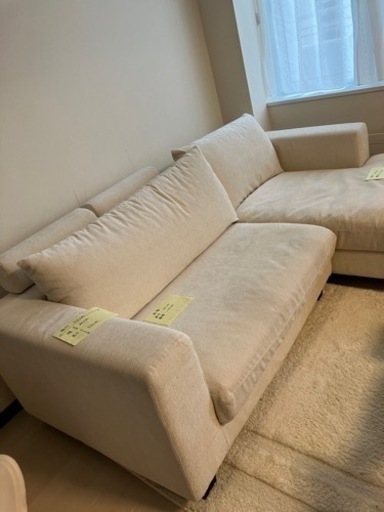 美品　大塚家具　ソファーセット(3人から4人〕