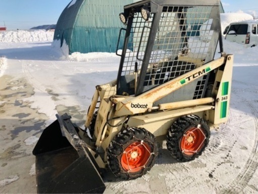 北見市　ボブキャットTCM343  4WD 車幅90 ディーゼル　ジョブサン
