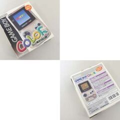 Nintendo ゲームボーイカラー クリア CGB-001 動作確認済み 箱付き GAME BOY COLOR スケルトン 任天堂 札幌市 北区 屯田の画像