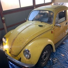 値下げ！再受付！ビートル 75年式 車検なし 書類あり レストアベースの画像