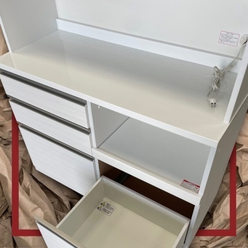 ニトリ☆極美中古☆食器棚☆キッチン家具???キッチンボード☺️幅120cm