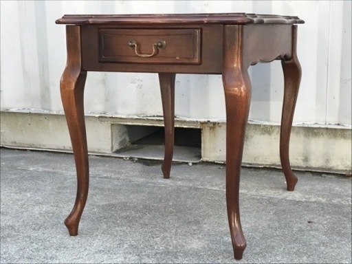 マルニ◇ベルサイユシリーズ◇猫脚◇サイドテーブル◇アンティーク◇レトロ◇木製◇K326