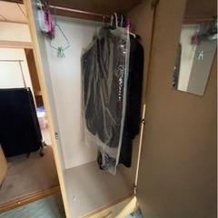 洋服タンス無料の画像