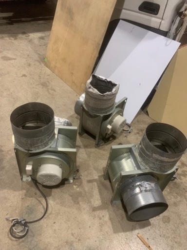 三菱シロッコファン3個中古